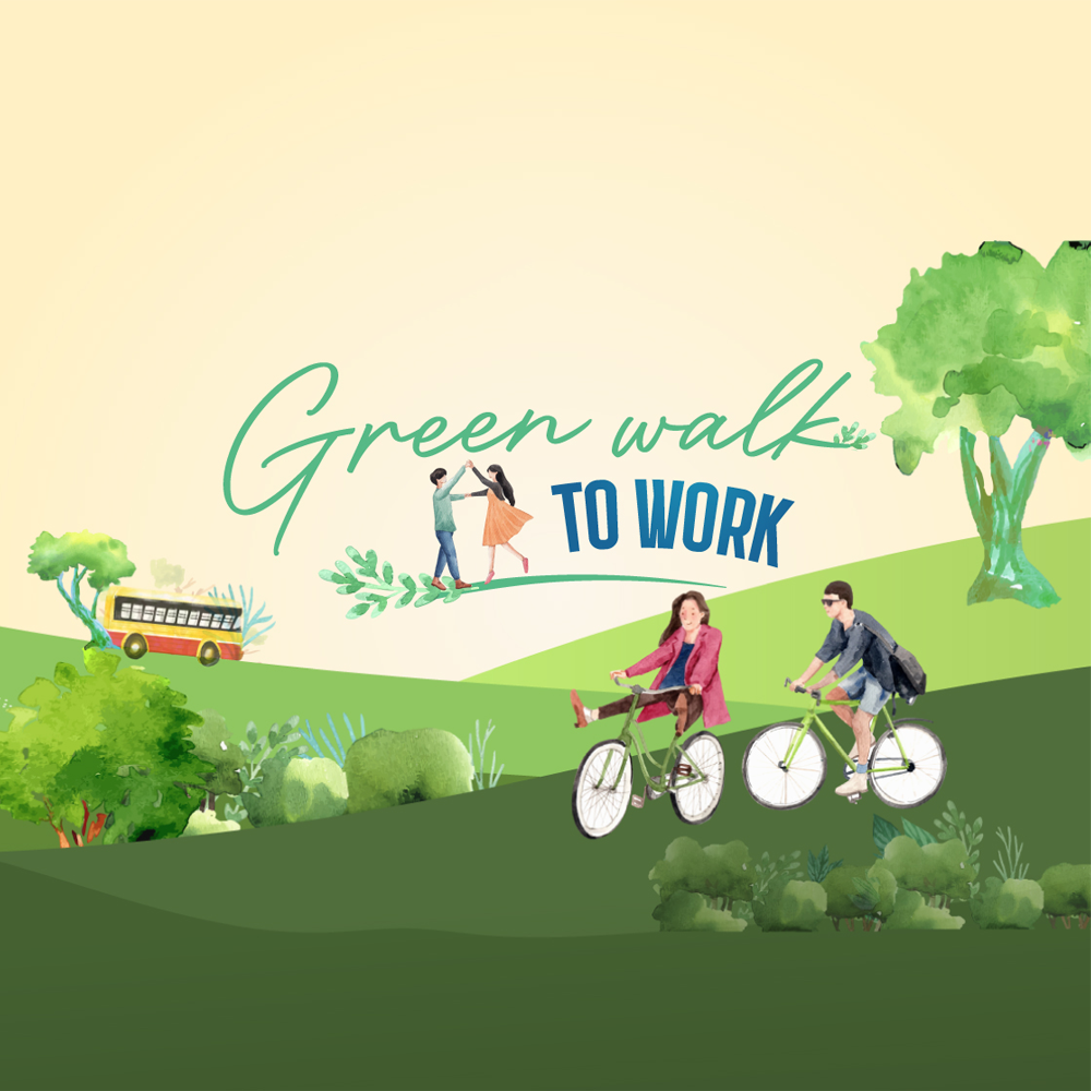 VPS | Green Walk To Work: Hành trình xanh tới công sở 